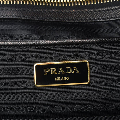 Prada Tessuto Nylon Saffiano Tote Nero Black 7 of 10