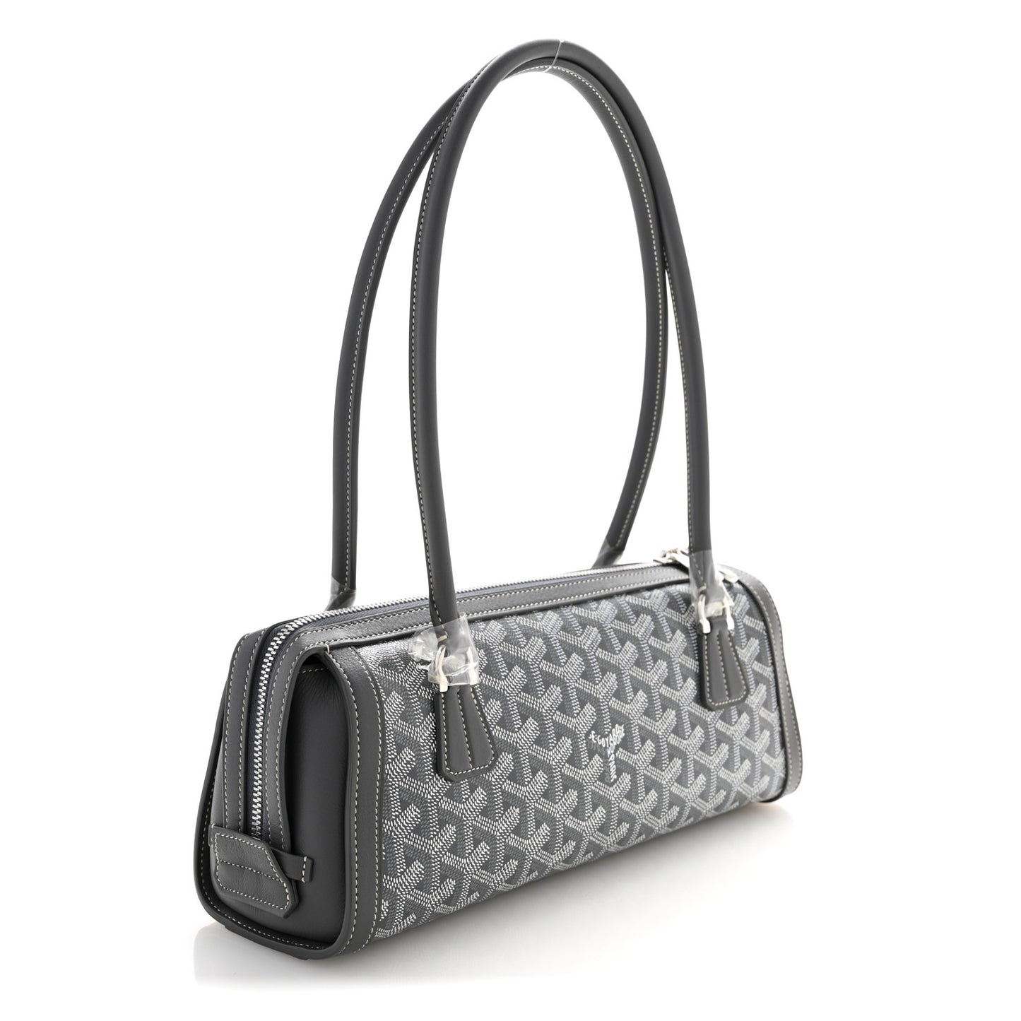 Goyardine Bonbonniere Bag Grey