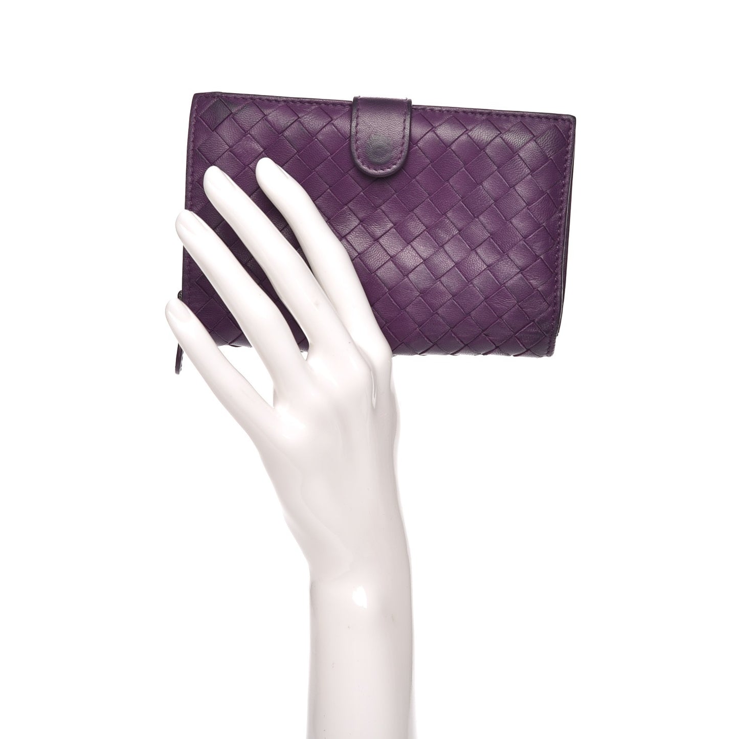 Nappa Intrecciato Continental Wallet Monalisa