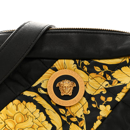 Versace Nappa Quilted Icon Printed Small Camera Bag Black 8 of 12
