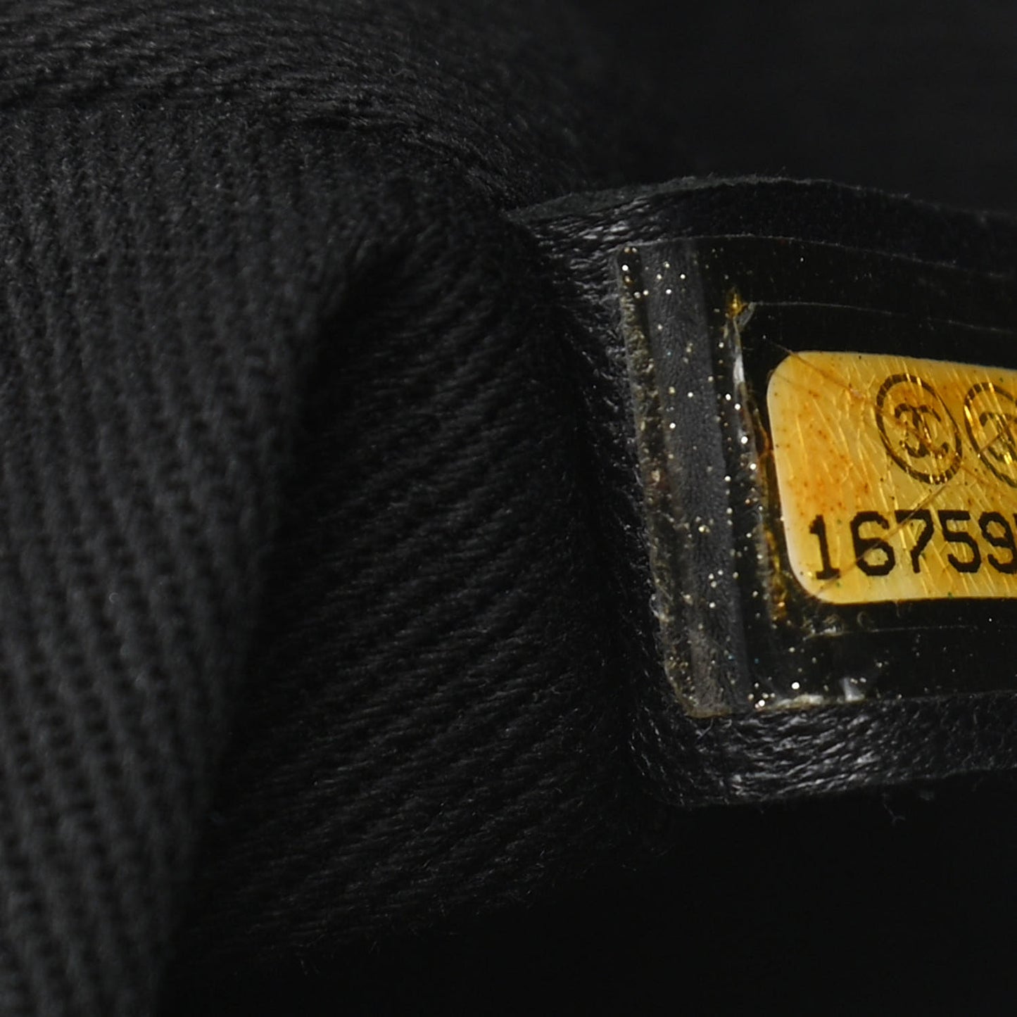 Iridescent Caviar Quilted Small Chic Flap Brown