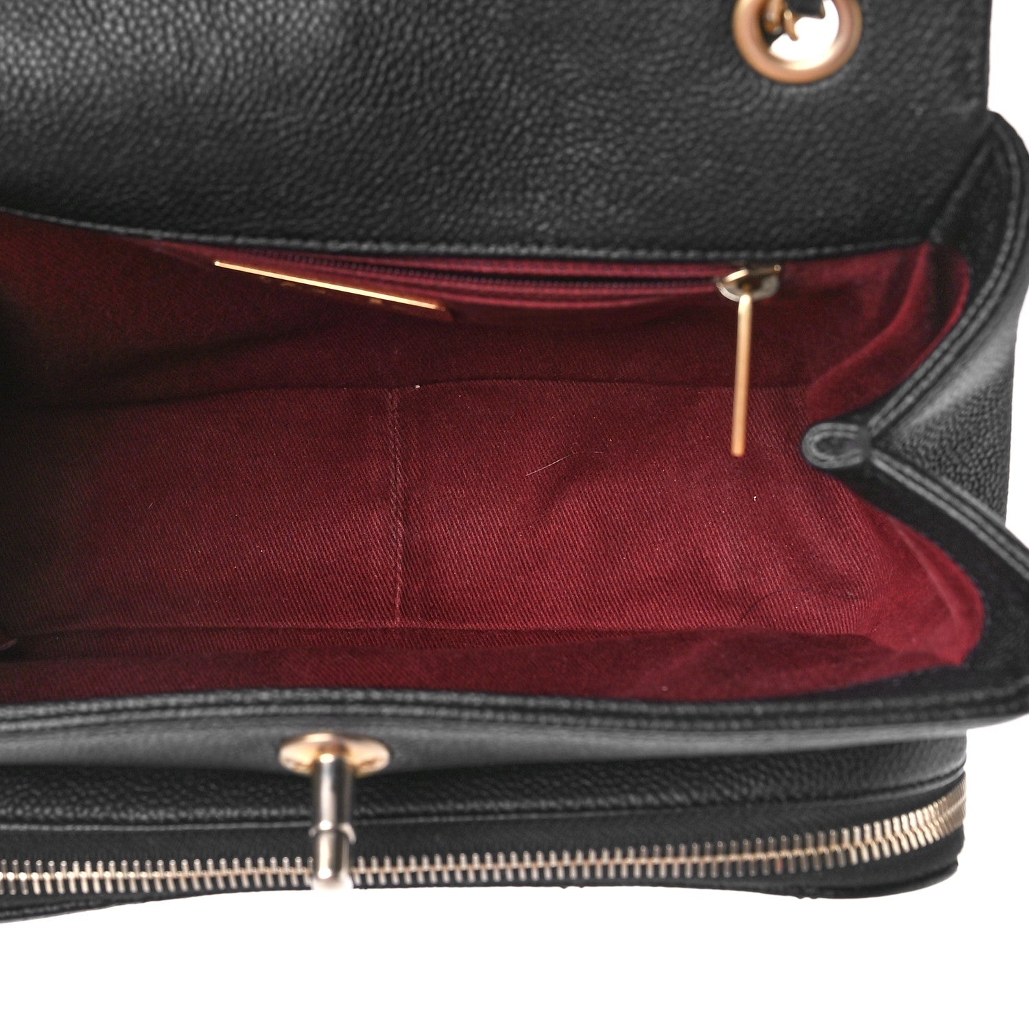 Chanel Caviar Quilted Business Affinity Messenger Flap Black 5 of 9