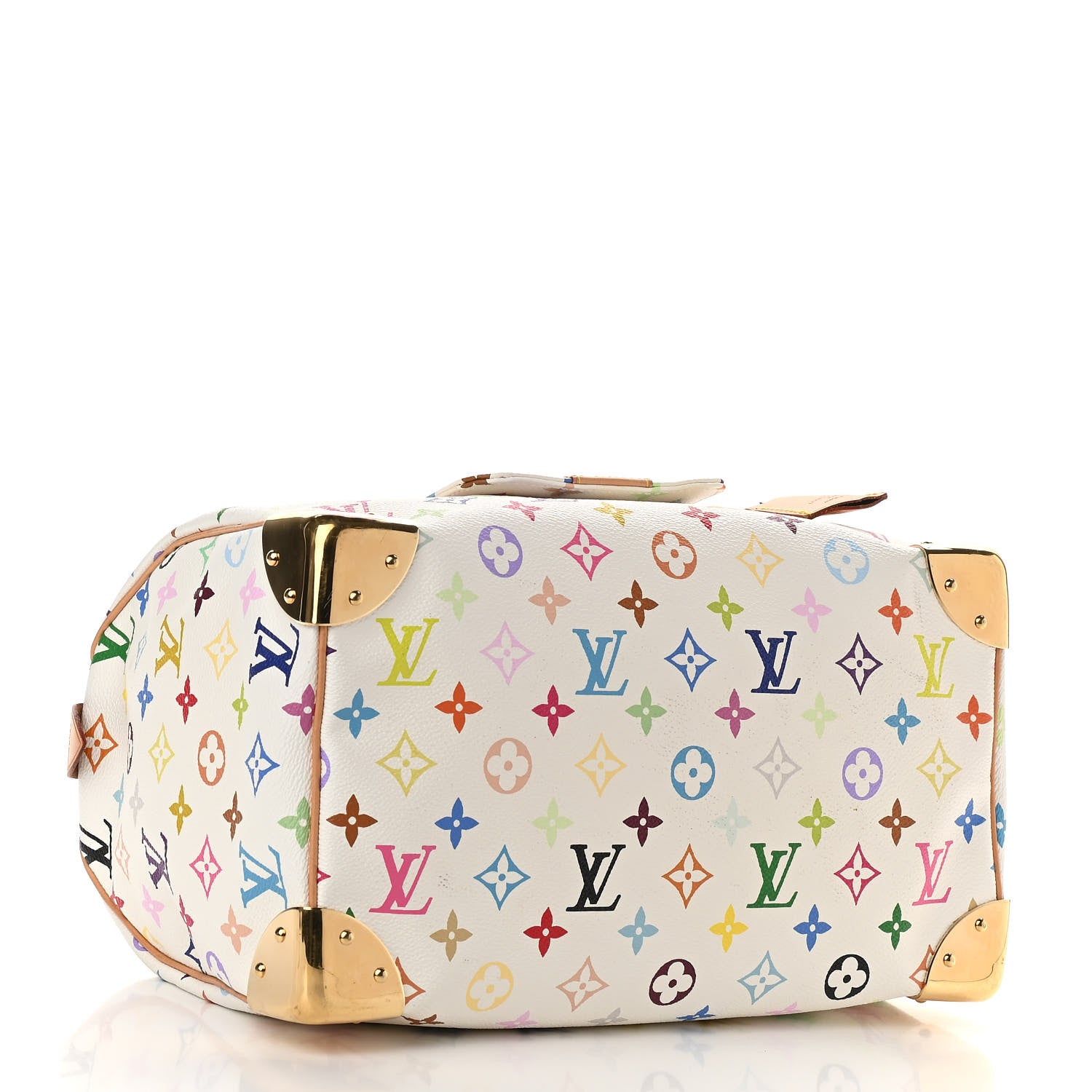 Louis Vuitton Monogram Multicolor Speedy 30 White 4 of 13
