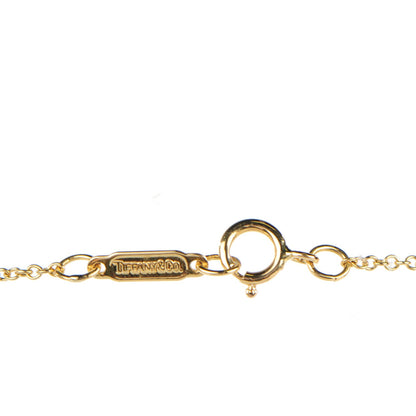 Tiffany 18K Yellow Gold Diamond Small Cross Pendant Necklace 6 of 6