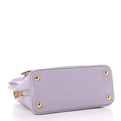 Prada Saffiano Lux Small Promenade Tote Glicine 5 of 10