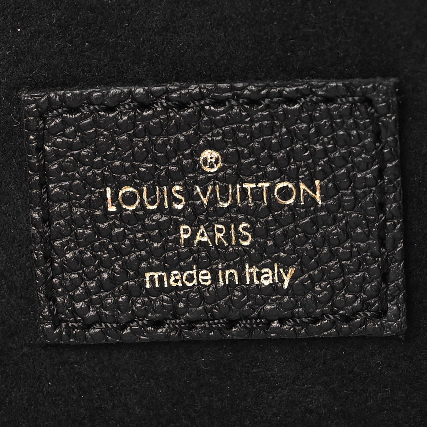 Louis Vuitton Empreinte Mini Bumbag Black 6 of 10