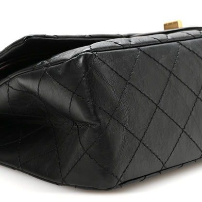 Chanel Aged Calfskin Quilted 2.55 Reissue 227 Flap Black 9 of 10