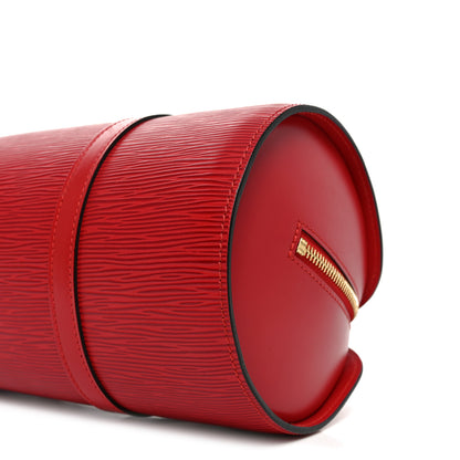 Louis Vuitton Epi Soufflot Castillan Red 10 of 10