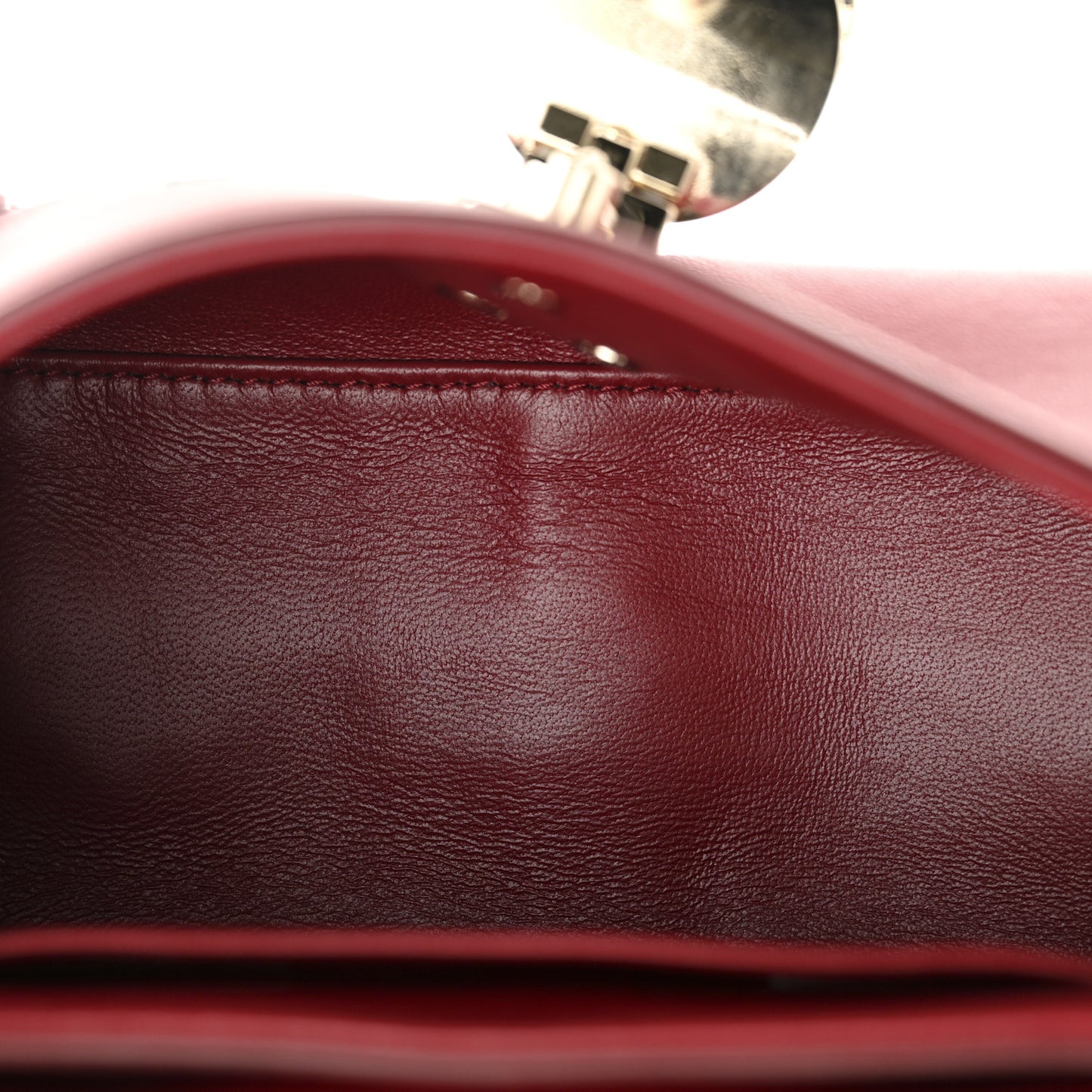 Nappa Mini Penelope Soft Shoulder Bag Red