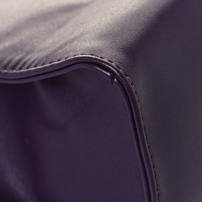 Telfar Vegan Leather Small Shopping Bag Eggplant 11 of 12