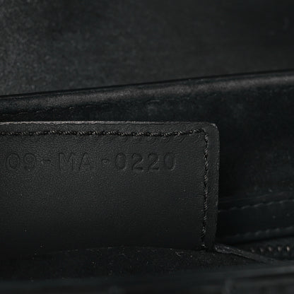 Christian Dior Ultra Matte Calfskin Saddle Bag Black 7 of 16