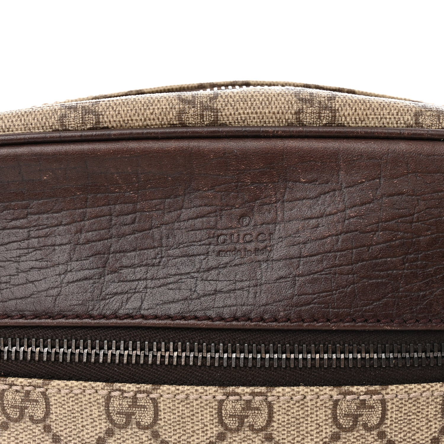 Gucci GG Plus Monogram Shoulder Bag Dark Brown 11 of 15