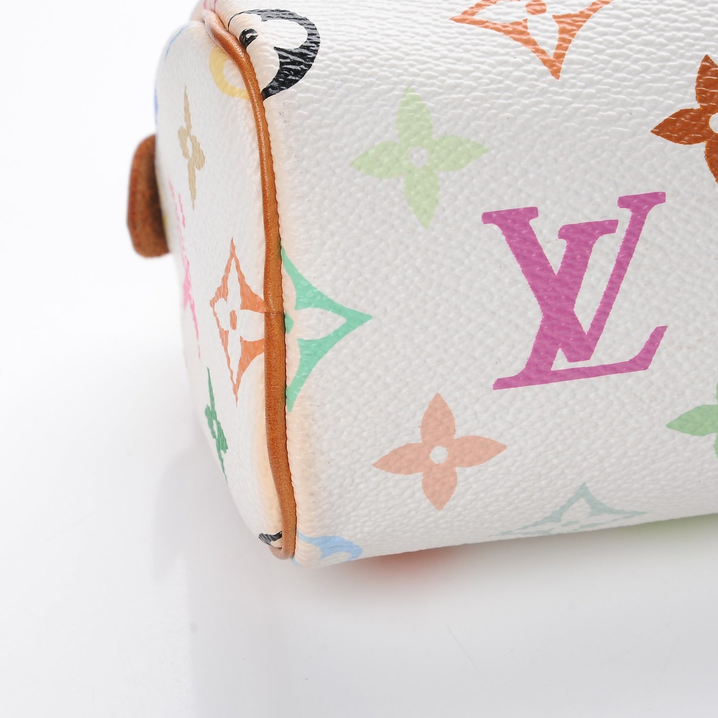 Monogram Multicolor Mini Sac HL Speedy White