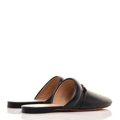 Givenchy Lambskin Elba Logo Mule Slippers 41 Black 4 of 11