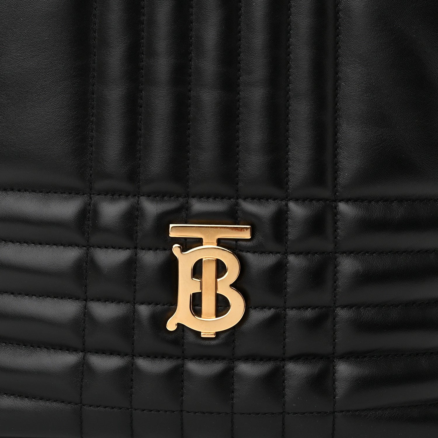 Burberry Lambskin Quilted Medium Lola Backpack Black 7 of 9