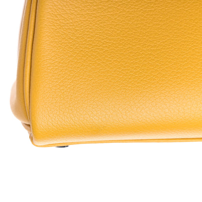 Hermes Evercolor Kelly Retourne 28 Jaune Ambre 13 of 13
