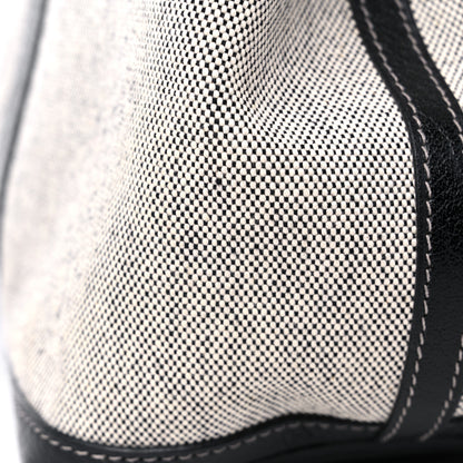 Hermes Toile Buffle Skipper Garden Party 36 MM Tote Black 11 of 14