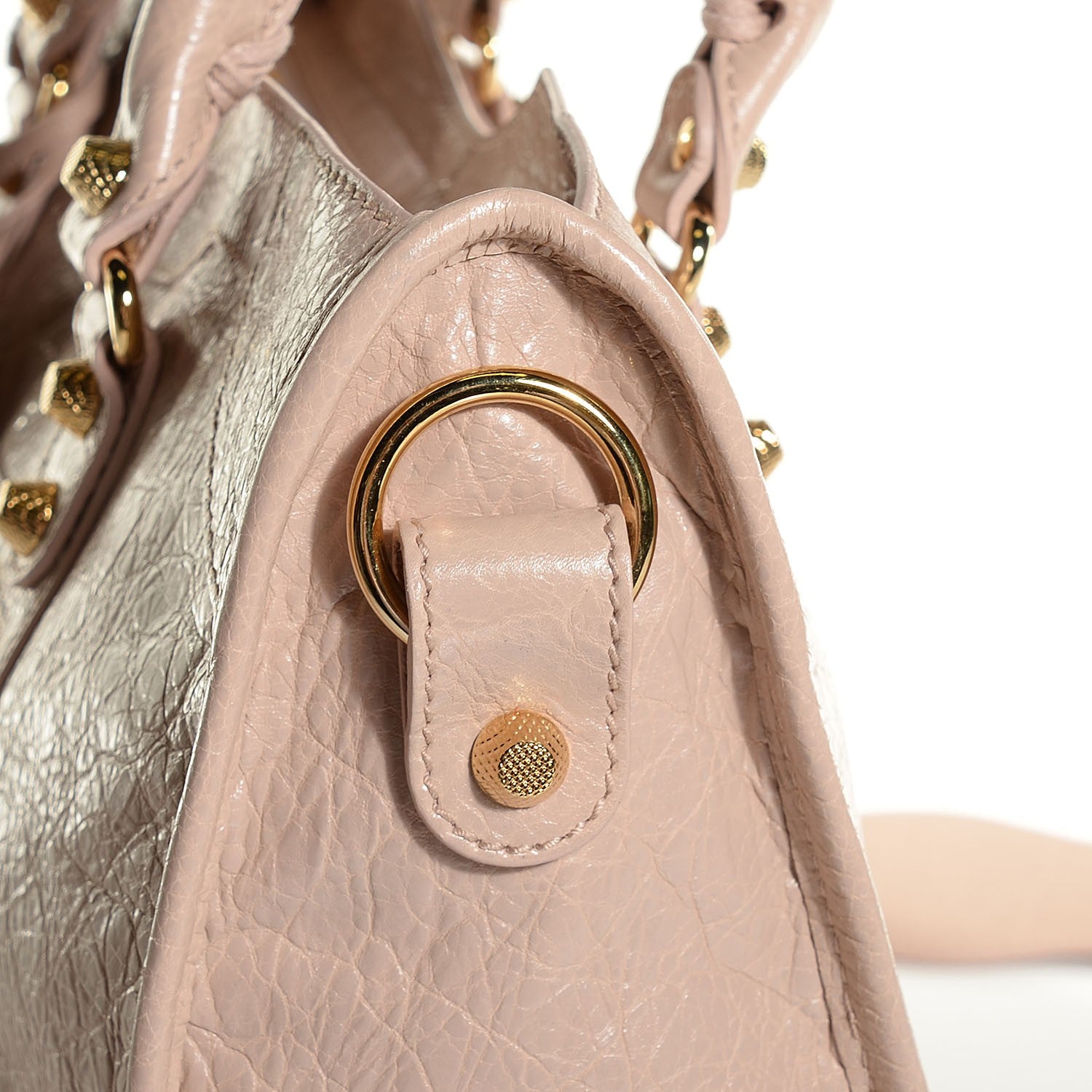 Balenciaga Agneau Giant 12 Gold Hardware City Rose Aubepine Rose Light 9 of 13