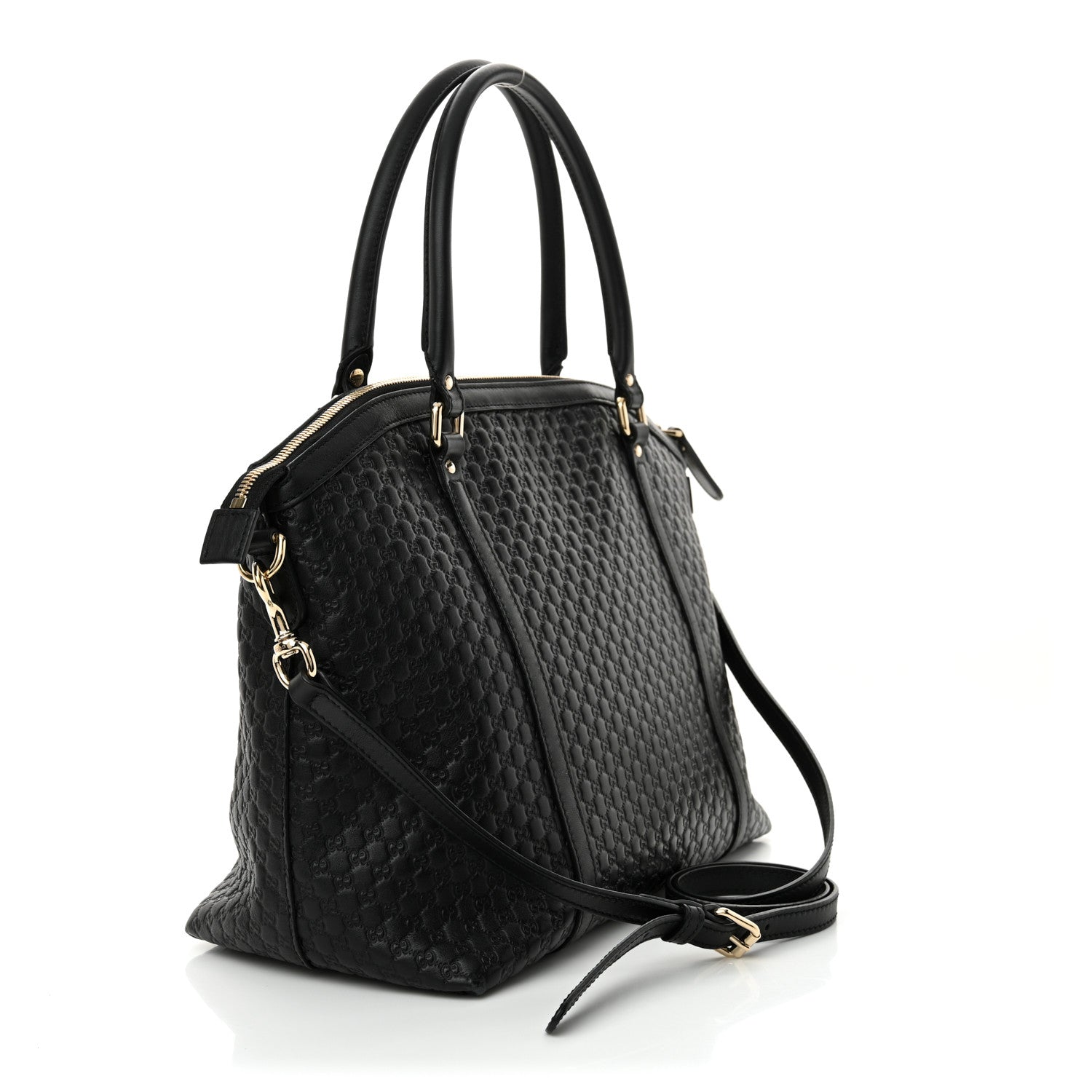 Gucci Soft Microguccissima Dome Satchel Black 3 of 15