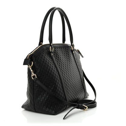 Gucci Soft Microguccissima Dome Satchel Black 3 of 15