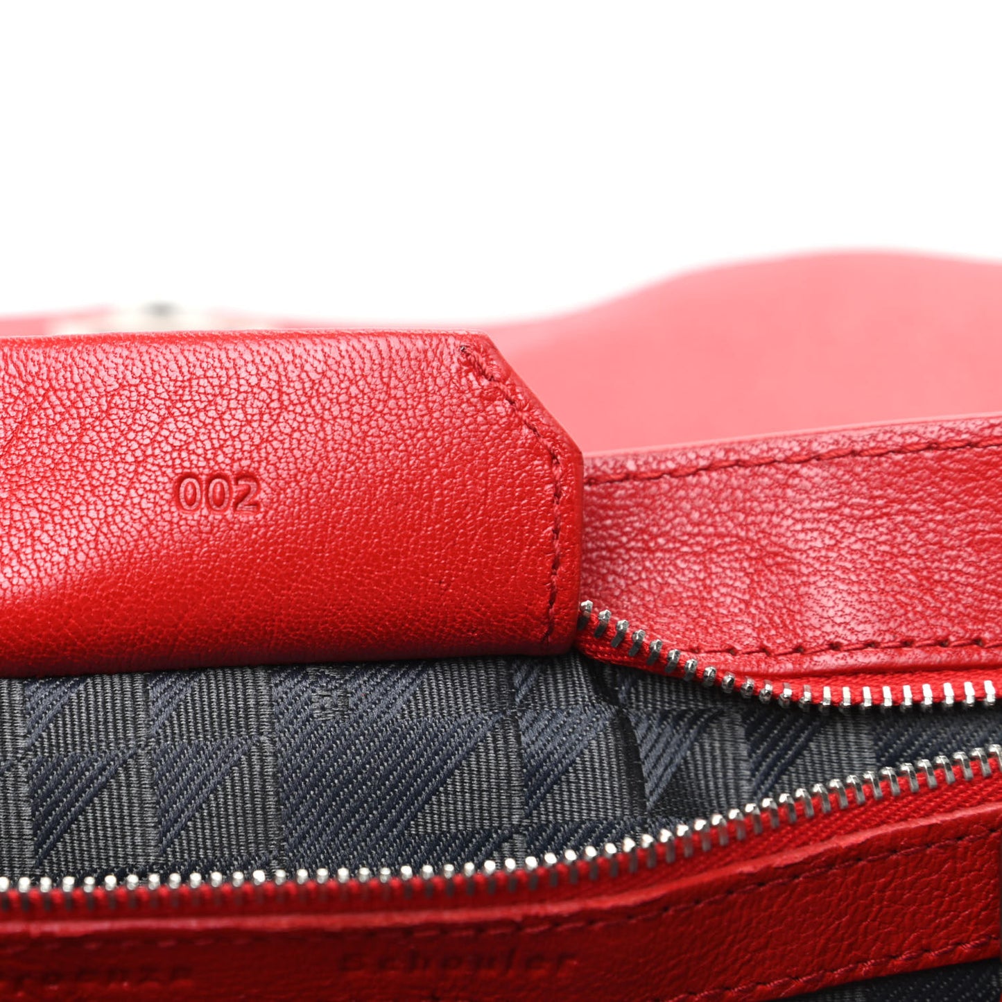 Lambskin Medium PS1 Satchel Red