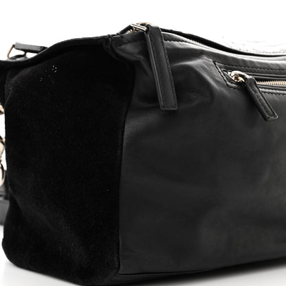 Givenchy Calfskin Crocodile Embossed Medium Pandora Black 9 of 11