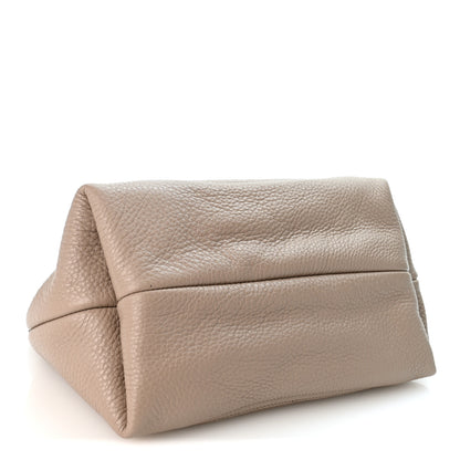 Gucci Grained Calfskin Softbit Medium Shoulder Bag Taupe 4 of 9