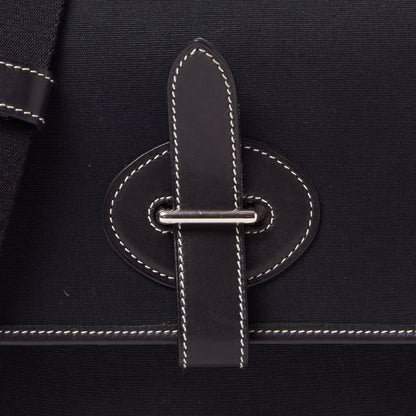 Hermes Toile Officier Mini Buenaventura Messenger Black 7 of 8