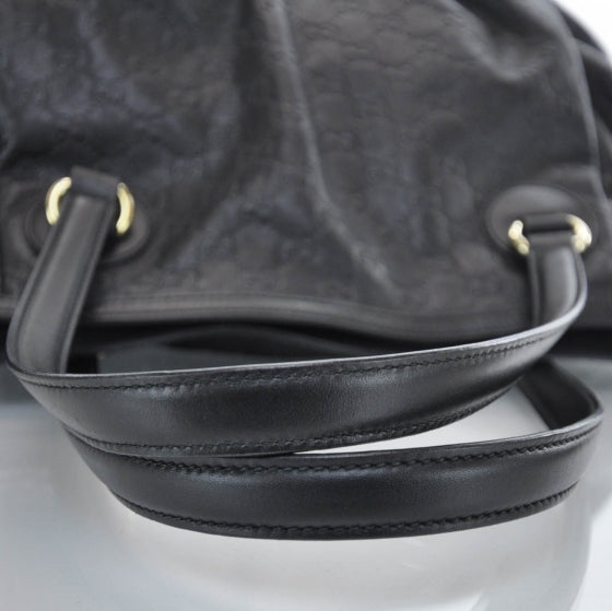 Gucci Guccissima Full Moon Tote Black 6 of 10