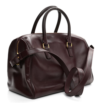 Saint Laurent Calfskin Classic Duffle 6 Amarena 4 of 17