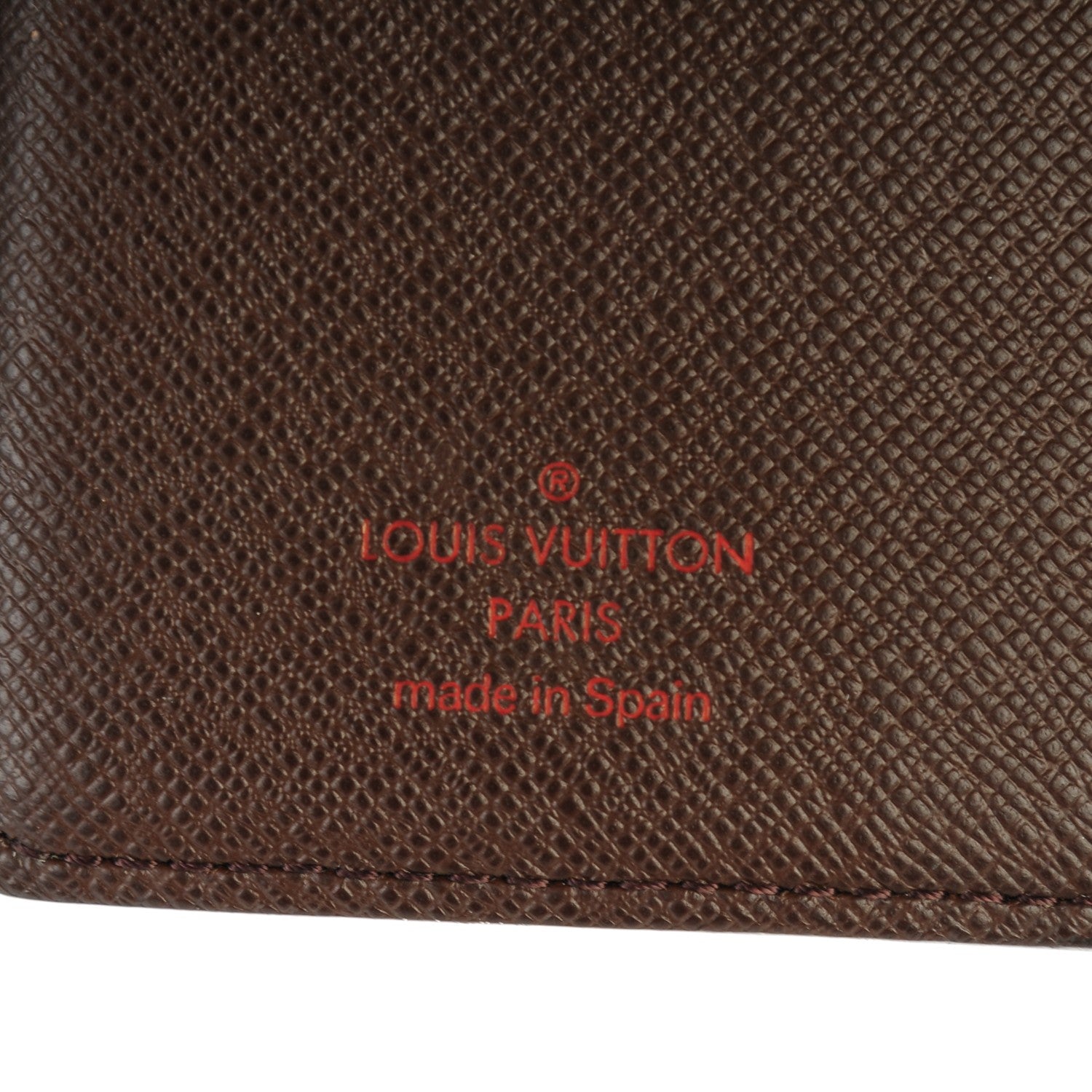 Louis Vuitton Damier Ebene Small Ring Agenda Cover 6 of 7