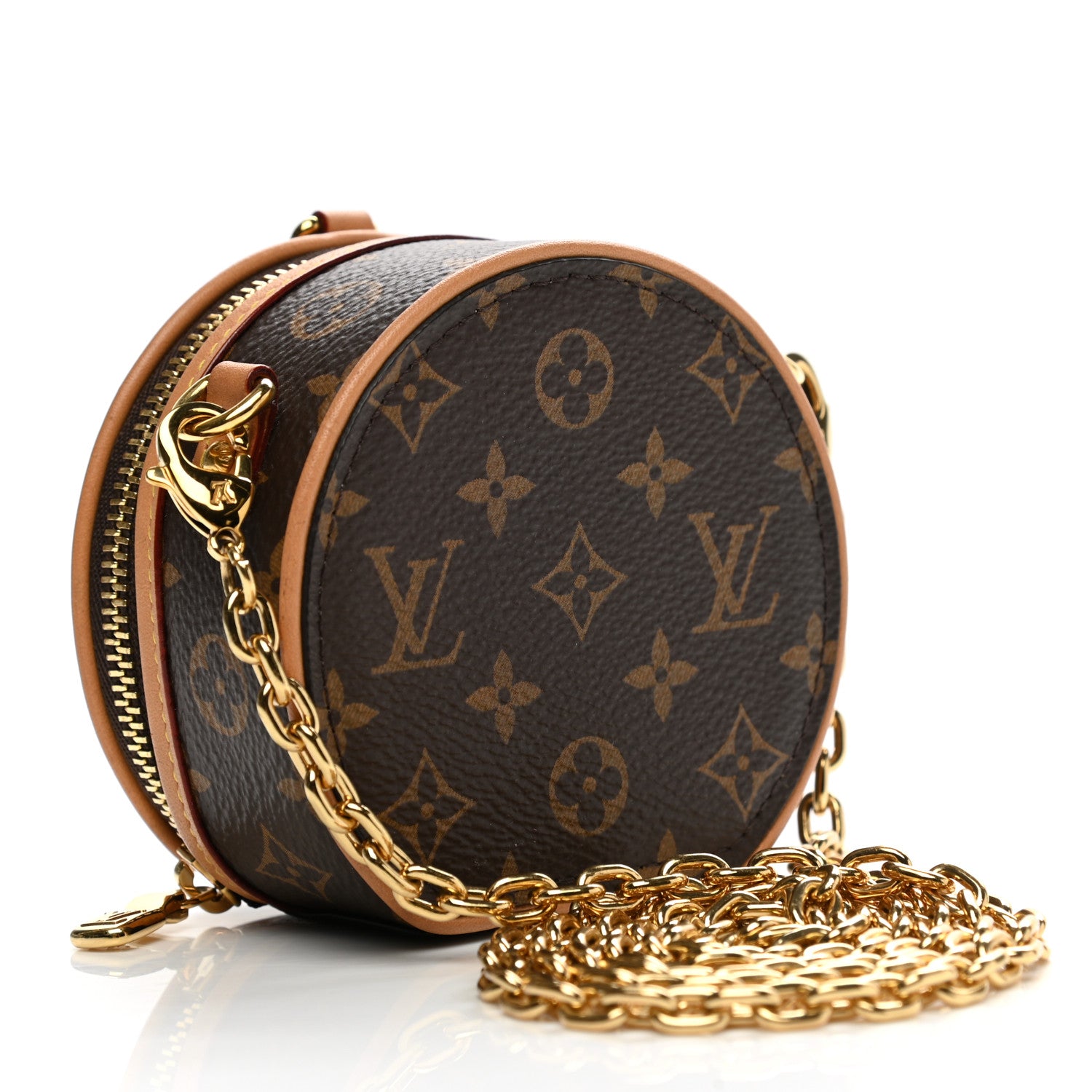 Louis Vuitton Monogram Boite Chapeau Necklace 3 of 7