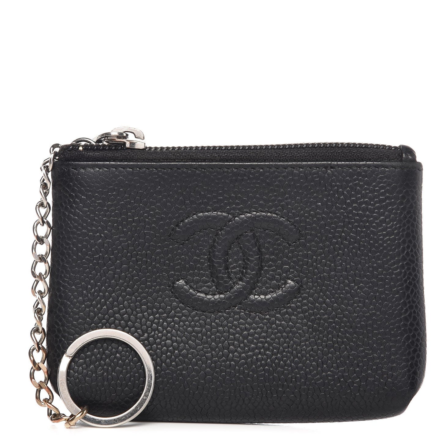 Caviar Timeless CC Key Holder Black
