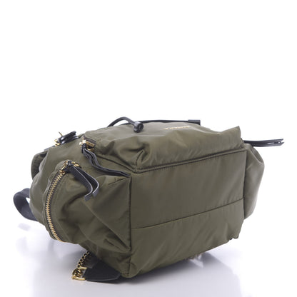 Burberry Nylon Medium Rucksack Backpack Green 3 of 9