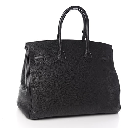 Hermes Togo Birkin 35 Black 3 of 34