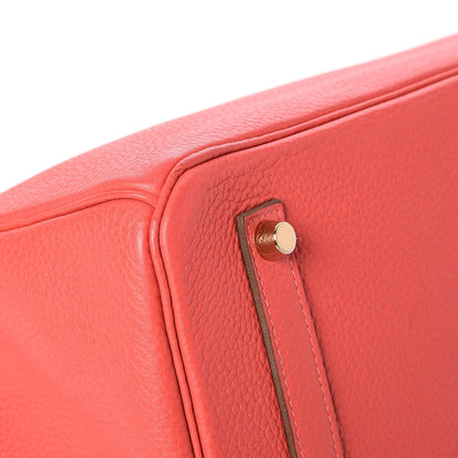 Hermes Togo Birkin 35 Rose Jaipur 32 of 36