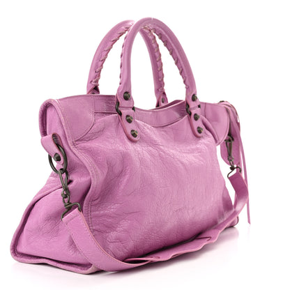 Balenciaga Agneau Classic Hardware City Rose Berlingot 3 of 15