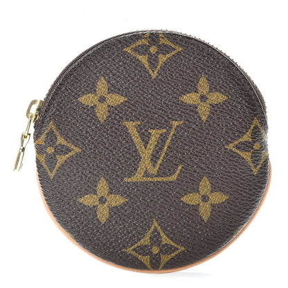 Louis Vuitton Monogram Round Coin Purse 1 of 8