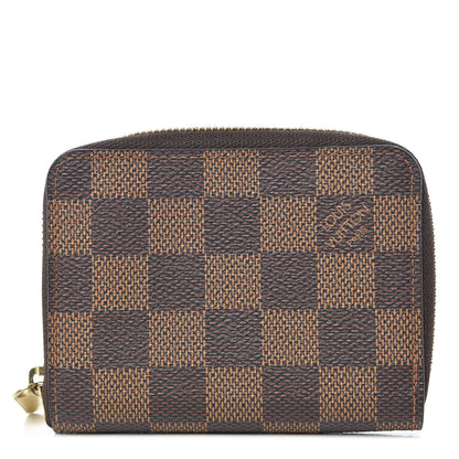 Louis Vuitton Damier Ebene Zippy Coin Purse 1 of 8