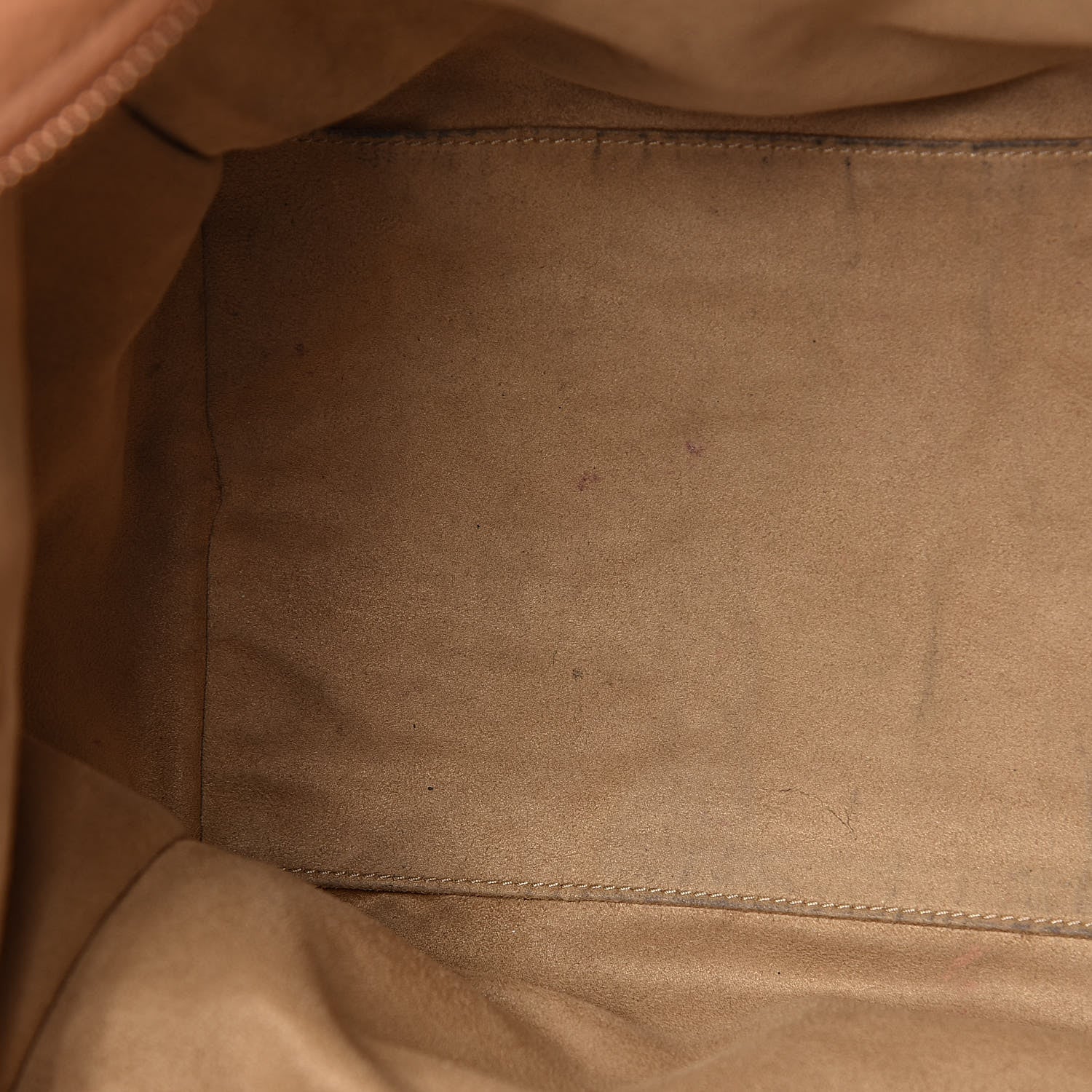 Celine Pebbled Calfskin Mini Luggage Camel 8 of 24