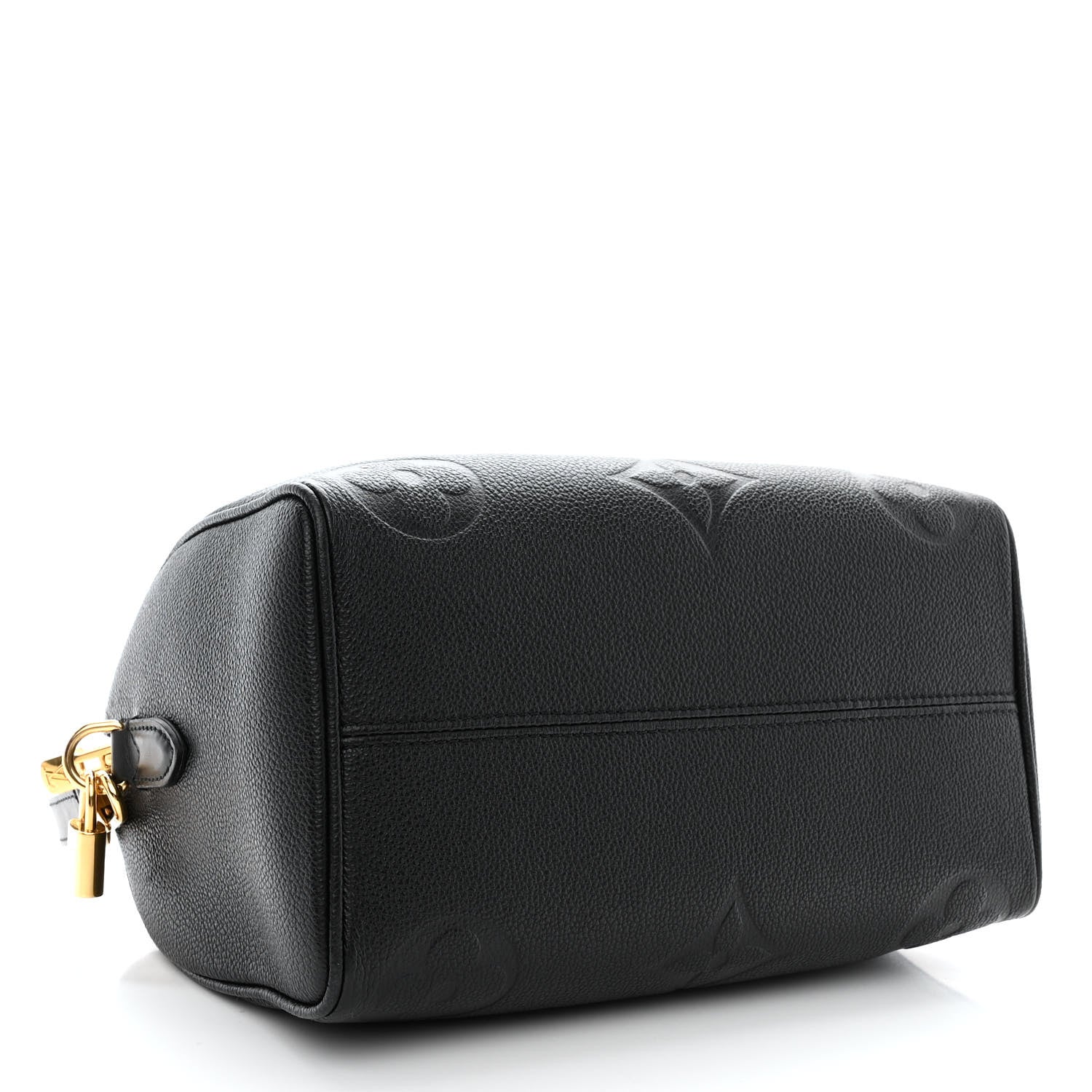 Louis Vuitton Empreinte Monogram Giant Speedy Bandouliere 25 Black 4 of 10