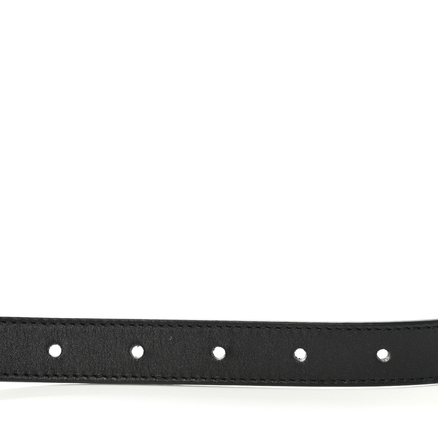 Gucci Calfskin Double G 20mm Belt 95 38 Black 5 of 6