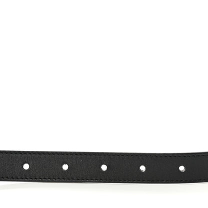 Gucci Calfskin Double G 20mm Belt 95 38 Black 5 of 6