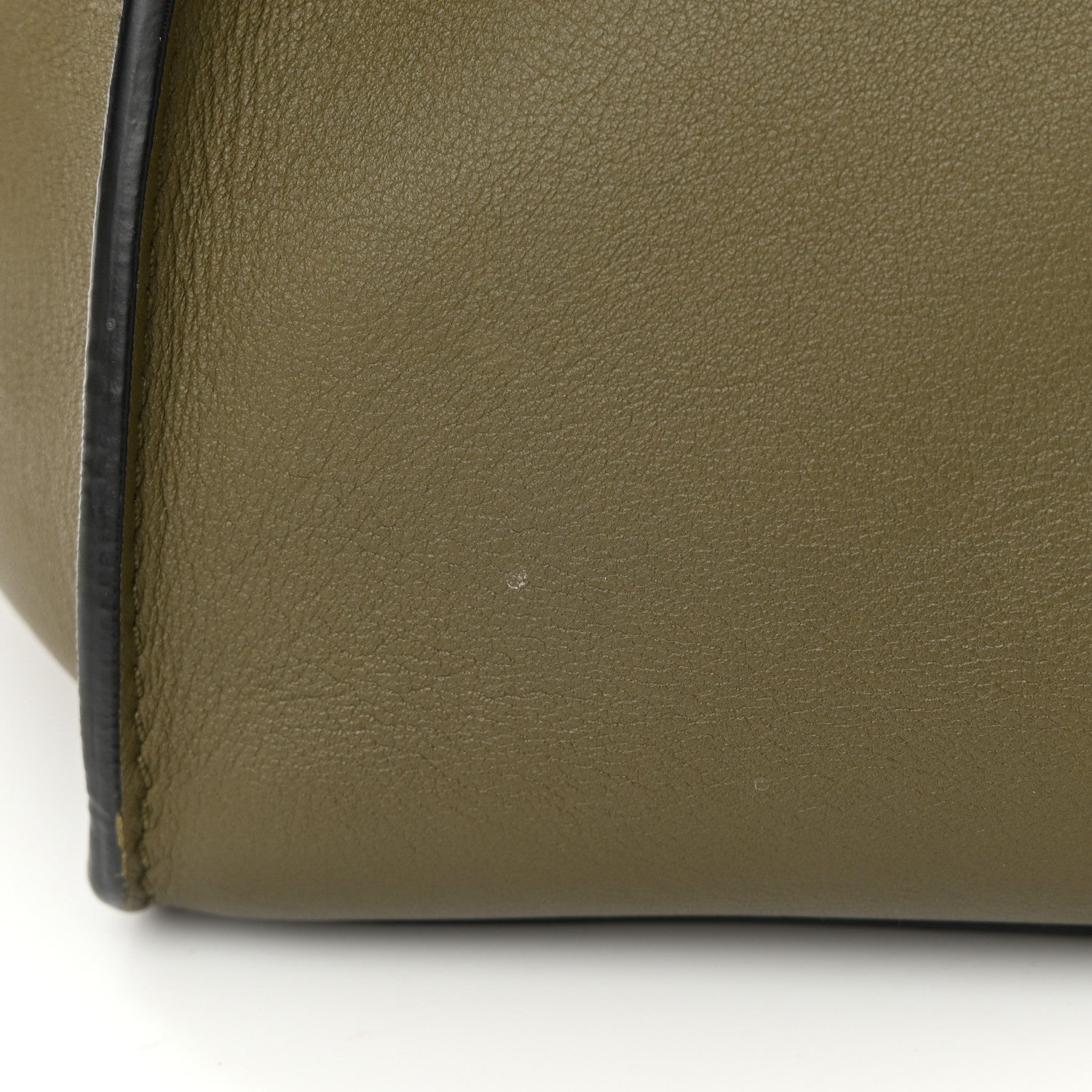 Celine Smooth Calfskin Small Big Bag Army Green 13 of 16
