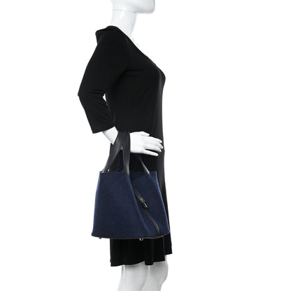 Hermes Feutre Swift Picotin Lock 22 MM Bleu Nuit Black 2 of 11