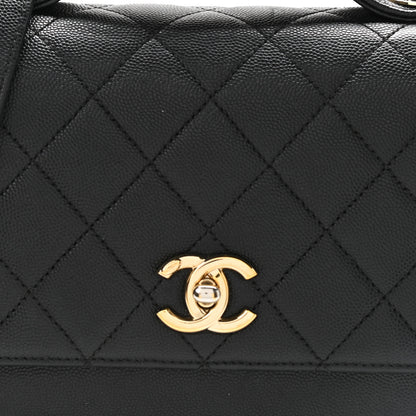 Chanel Caviar Quilted Medium Business Affinity Flap Black 8 of 13