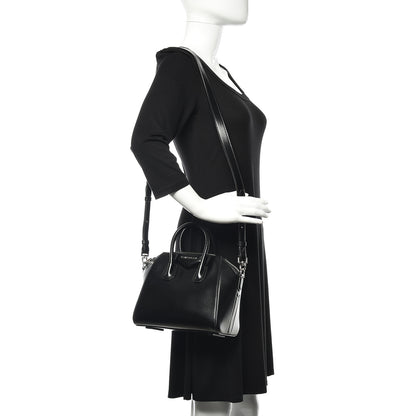 Givenchy Shiny Lord Calfskin Mini Antigona Black 2 of 10