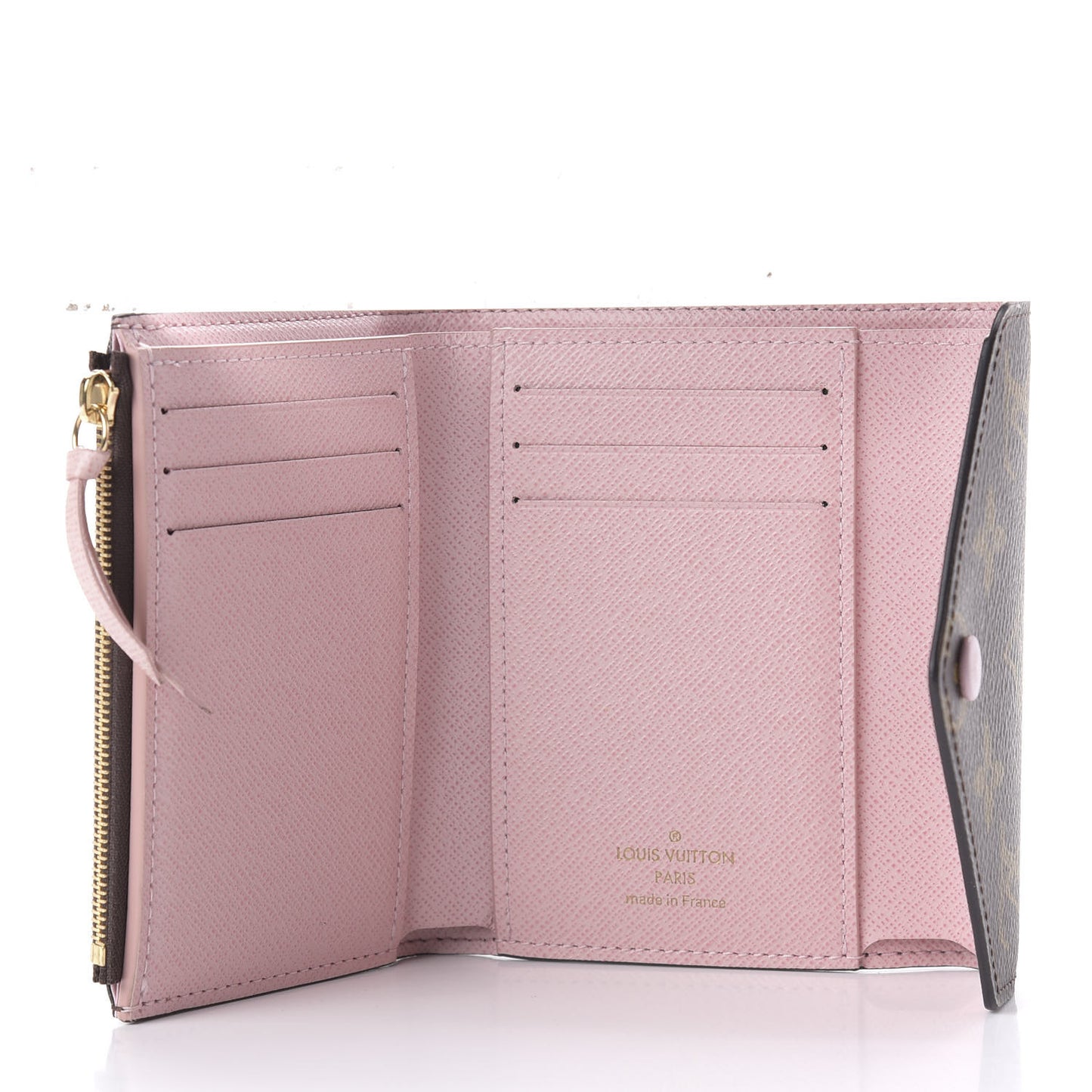 Monogram Victorine Wallet Rose Ballerine