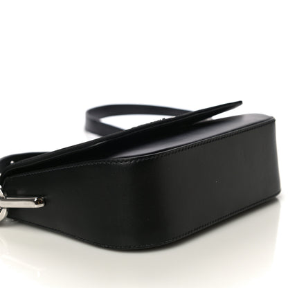 Prada Nylon Calfskin Identity Shoulder Bag Black 8 of 11