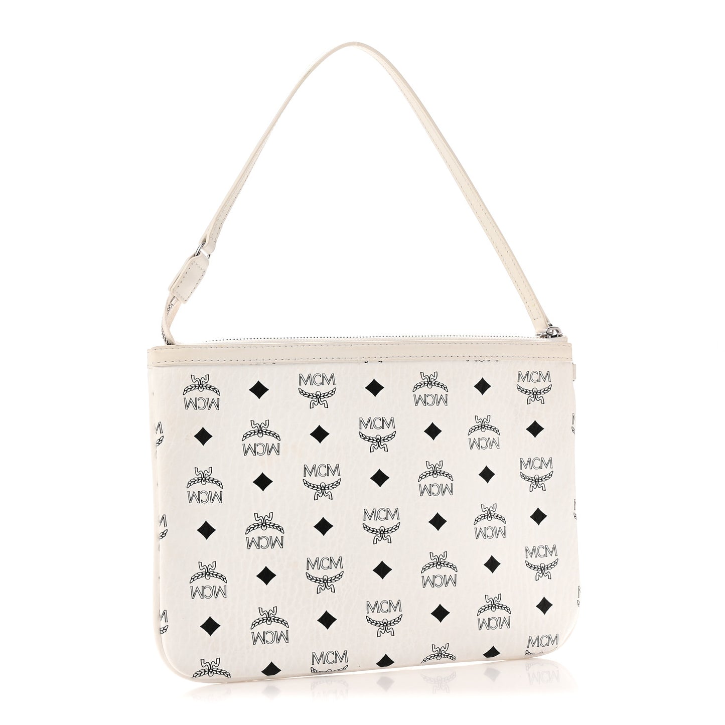 Visetos Liz Shopper Tote Pouch White
